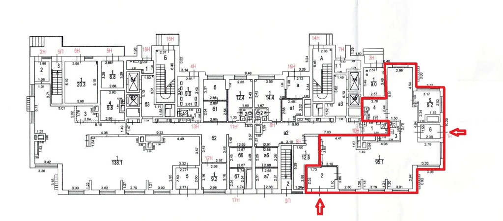 Аренда ПСН площадью 126.4 м2 - Фото 3