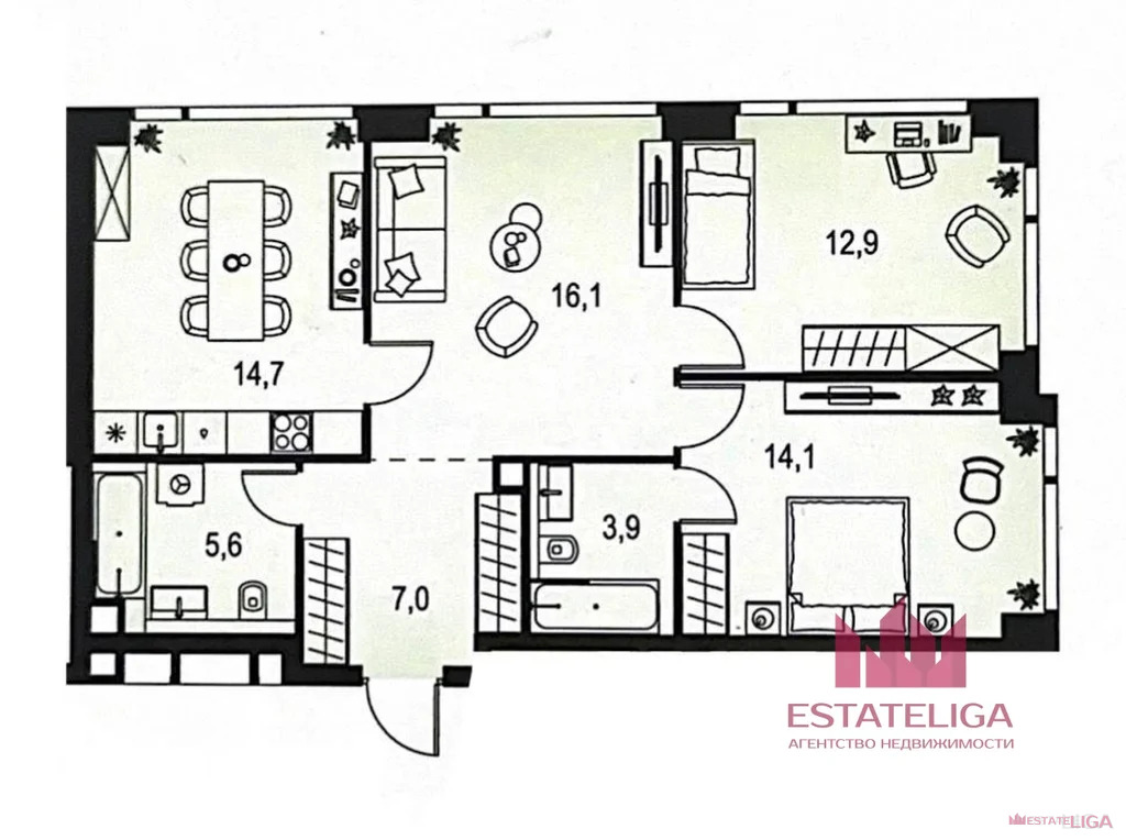 Продажа квартиры, ул. Озерная - Фото 2