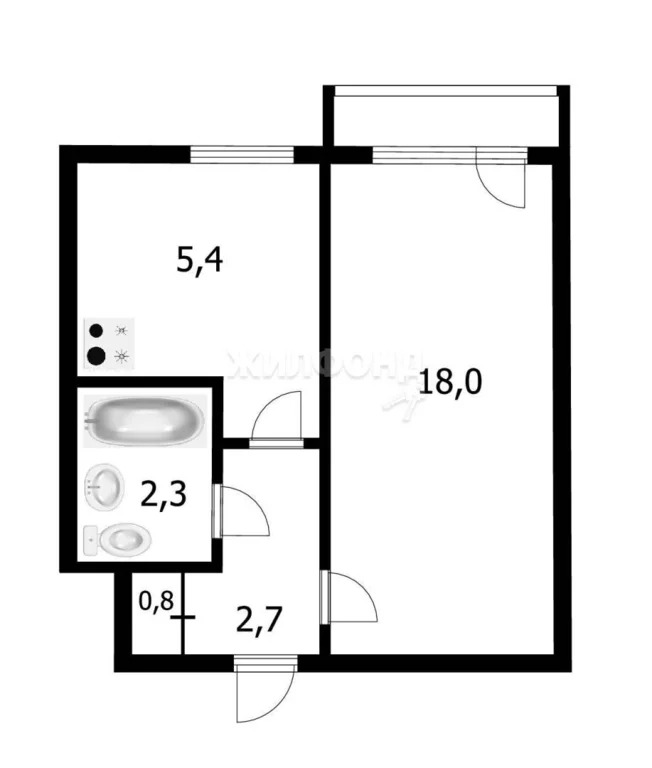 Продажа квартиры, Новосибирск, ул. Иванова - Фото 10