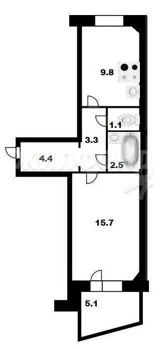 Продажа квартиры, Новосибирск, ул. Хилокская - Фото 14