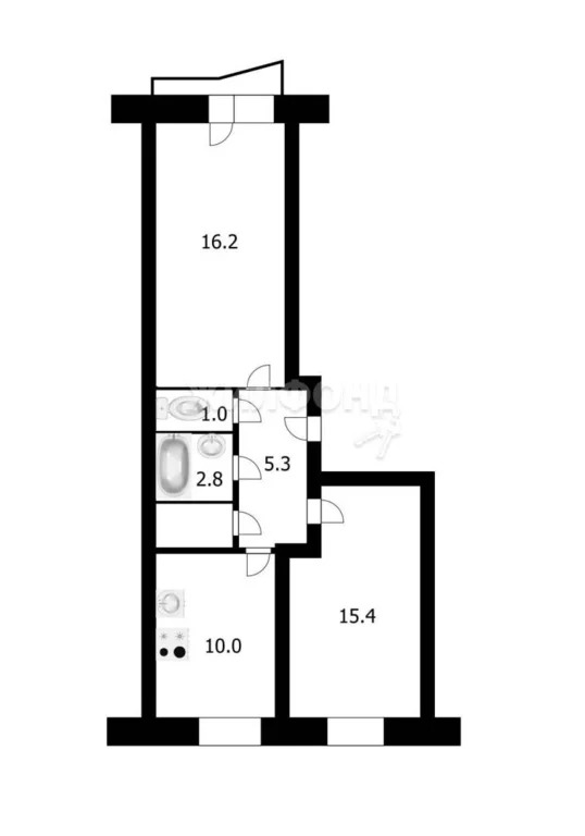 Продажа квартиры, Новосибирск, ул. Есенина - Фото 20