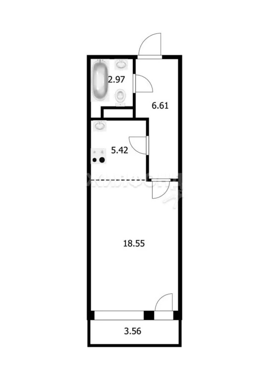 Продажа квартиры, Новосибирск, ул. Есенина - Фото 23