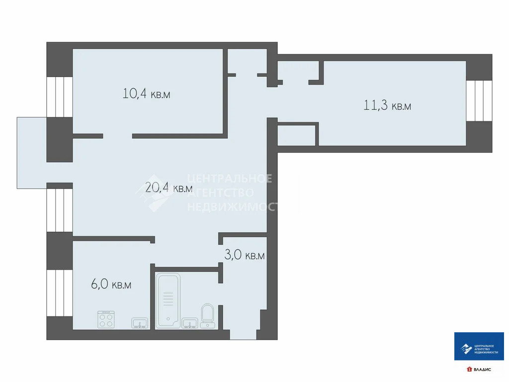 Продажа квартиры, Рязань, ул. Гагарина - Фото 14