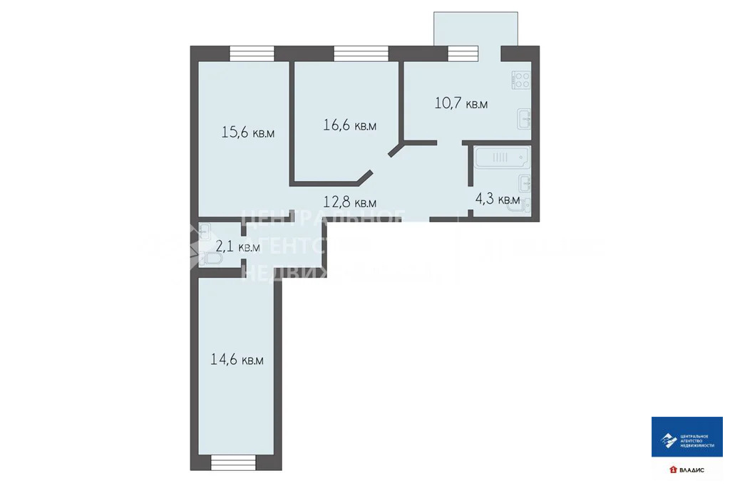 Продажа квартиры, Дядьково, Рязанский район, ул. Грачи - Фото 0