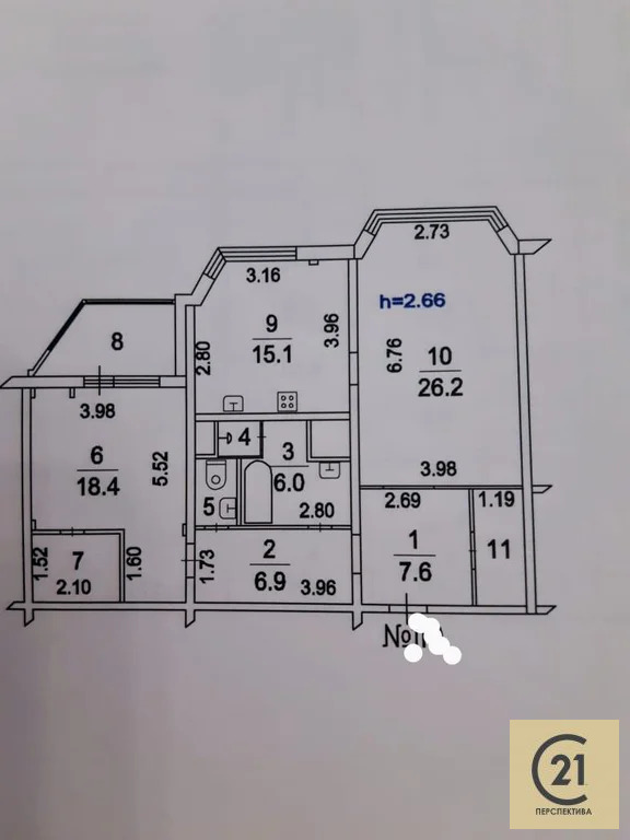 Продажа квартиры, Люберцы, Люберецкий район, проспект Гагарина - Фото 8