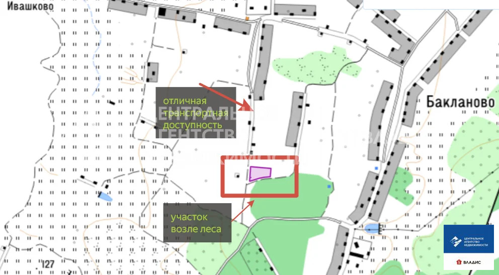 Продажа участка, Ивашково, Пронский район, ул. Монастырская - Фото 1