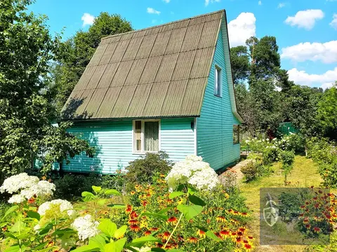 Уютная дача с мебелью и техникой на красивом, ухоженном участке.