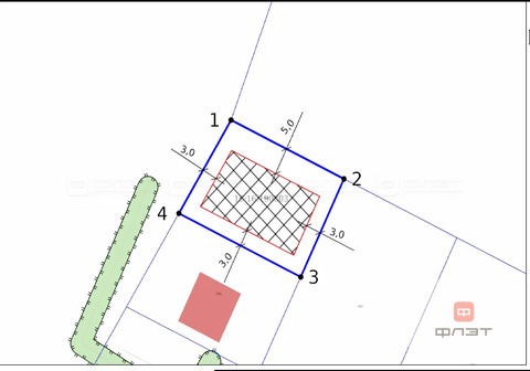 Продажа участка, Пермяки, Высокогорский район, ул. Озерная