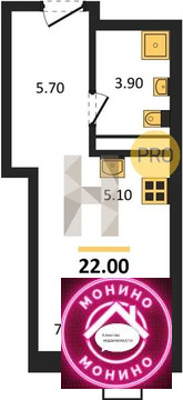Продажа квартиры в новостройке, Коммунарка, Сосенское с. п., ул. ... Продажа квартиры в новостройке, Коммунарка, Сосенское с. п., ул. ...