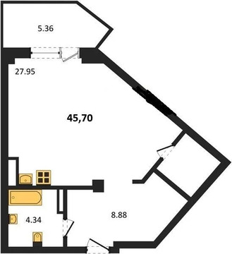 Продажа квартиры в новостройке, Севастополь, ул. Летчиков