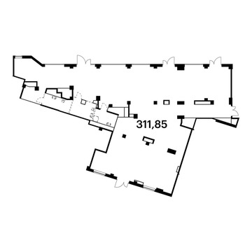 Аренда ПСН площадью 311 м2
