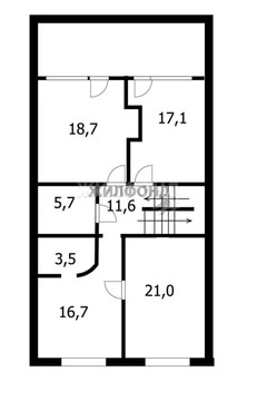 Продажа таунхауса, Краснообск, Новосибирский район, 5-й микрорайон