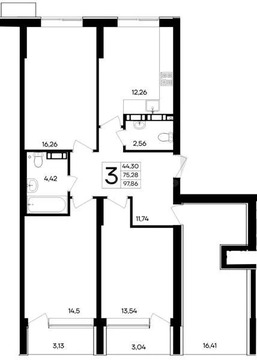 Продажа квартиры в новостройке, Севастополь, ул. Мате Залки