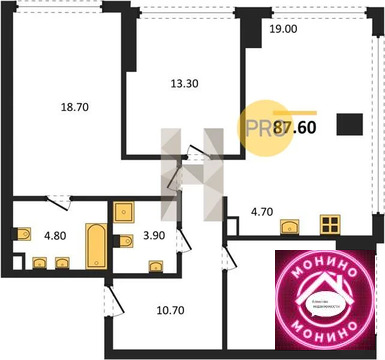 Продажа квартиры в новостройке, м. Фили, Кутузовский прд.