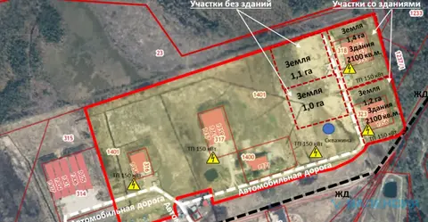 Продажа коммерческой земли от 1га на территории Пром зоны Лесное.