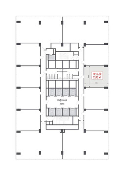 Продажа офиса 73.92 м2