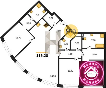 Продажа квартиры в новостройке, м. Терехово, ул. Нижние Мневники