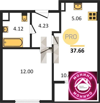 Продажа квартиры в новостройке, Пушкино, Воскресенский район, Новая ...