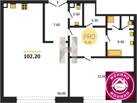 Продажа квартиры в новостройке, м. Площадь Революции, Богоявленский ...