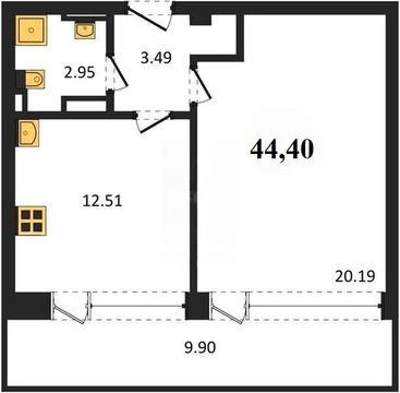 Продажа квартиры в новостройке, Севастополь, ул. Парковая