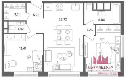 Продажа квартиры, м. Шелепиха, Шмитовский проезд