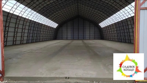 Сдается арочный неотапливаемый ангар, площадью 1500 кв