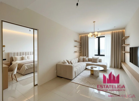 1-комнатная квартира, 45 кв.м., в ЖК "Метрополия"