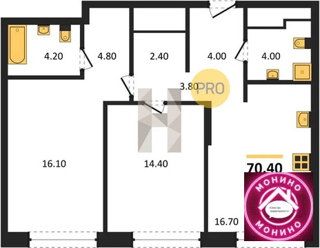 Продажа квартиры в новостройке, м. Речной вокзал, Ленинградское шос.