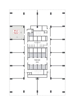 Продажа офиса 75.65 м2