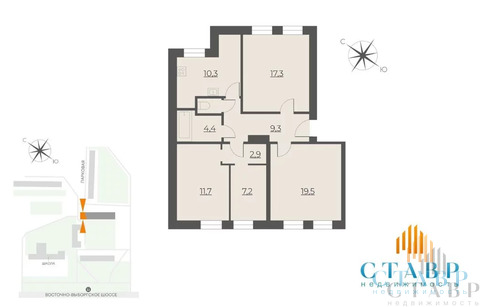 Продажа квартиры, Сертолово, Всеволожский район, ул. Ларина