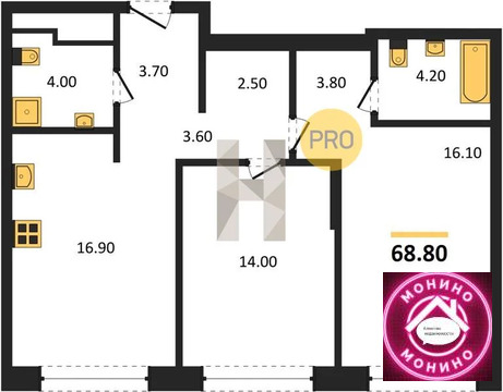 Продажа квартиры в новостройке, м. Речной вокзал, Ленинградское шос.