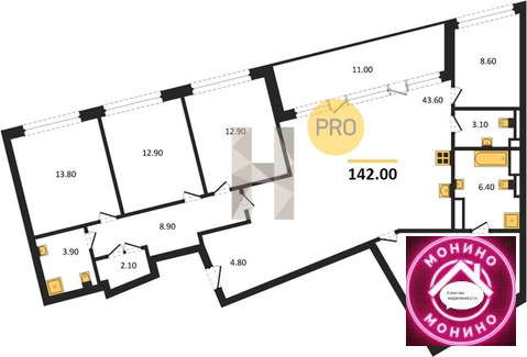 Продажа квартиры в новостройке, м. Терехово, ул. Нижние Мневники