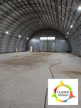 На огороженной, охраняемой территории предлагается ангар 600 кв