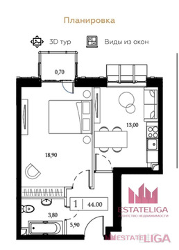 Продажа квартиры, Андропова пр-кт.