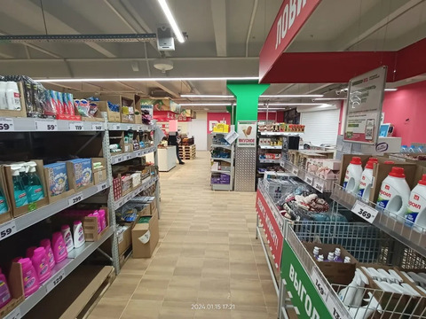 Торговое помещение под хоз.товары для дома 33 м2 в аренду