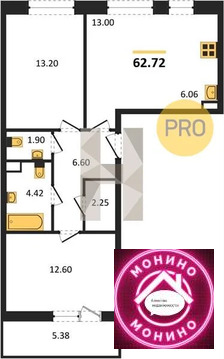 Продажа квартиры в новостройке, Пушкино, Воскресенский район, Новая ...