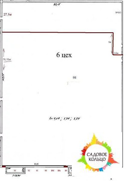 Сдается неотапливаемое производственно-складское помещение, площадью 6