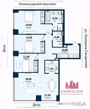 Продажа квартиры, Ленинградский пр-кт.