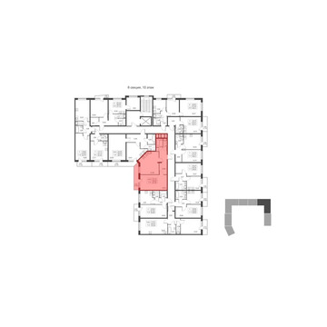 Продам 1-комн. квартиру 59.2 кв.м.