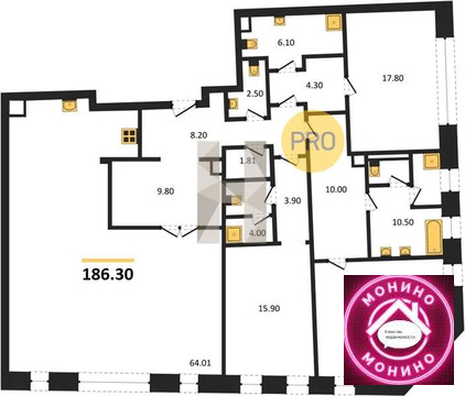 Продажа квартиры в новостройке, м. Площадь Революции, Богоявленский ...