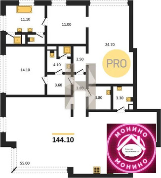 Продажа квартиры в новостройке, м. Площадь Революции, Богоявленский ...