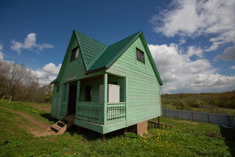 Дом 49.8 м2 на участке 25 сот.