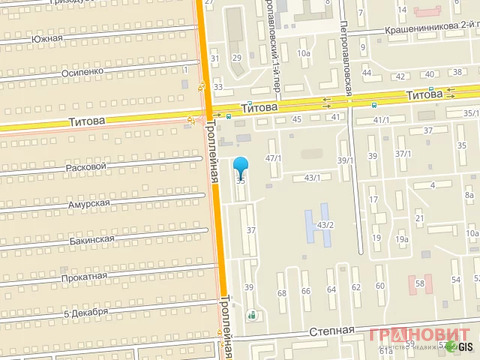 Ул троллейная новосибирск карта