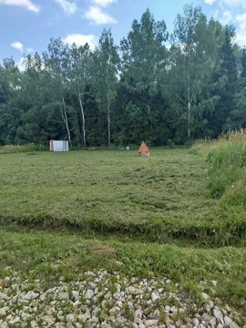 Земельный участок у леса