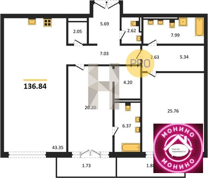 Продажа квартиры в новостройке, м. Арбатская, Крестовоздвиженский пер.