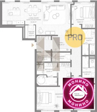 Продажа квартиры в новостройке, м. Лубянка, Большой Черкасский пер.