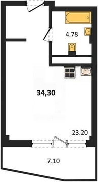 Продажа квартиры в новостройке, Севастополь, ул. Летчиков