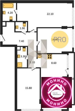 Продажа квартиры в новостройке, м. Фили, Кутузовский прд.