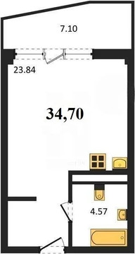 Продажа квартиры в новостройке, Севастополь, ул. Летчиков