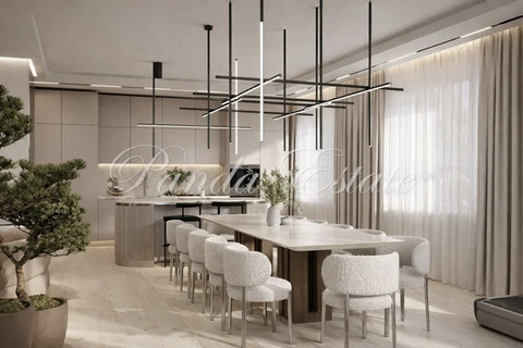 Панорамный вид на Москву-реку в ЖК Сердце Столицы (ном. объекта: 9803)